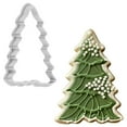 thumbnail image 1 of Christmas Evergreen Swag Cookie Cutter 4 Inch Made in USA by WONDERTORY, 1 of 8