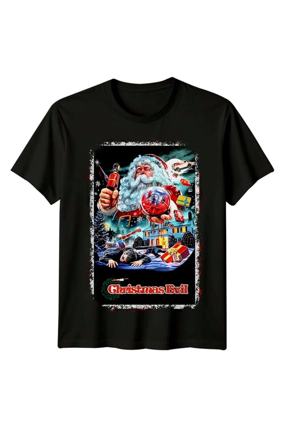 Christmas Evil Inspired Graphic Tee Gift For Fan T Shirt Size S-5XL