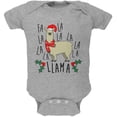 thumbnail image 1 of Christmas Fa La Llama Soft Baby One Piece Heather 18-24 M, 1 of 1