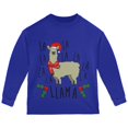 thumbnail image 1 of Christmas Fa La Llama Toddler Long Sleeve T Shirt, 1 of 1
