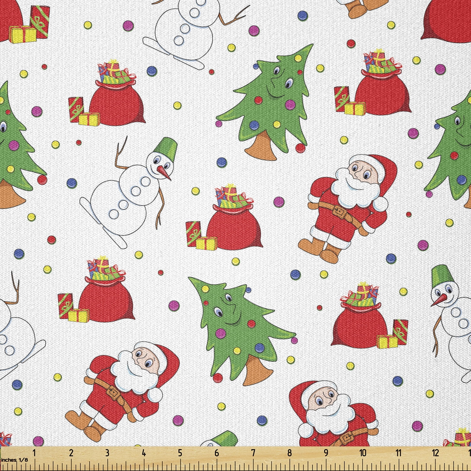 Christmas knit fabric by the yard discount