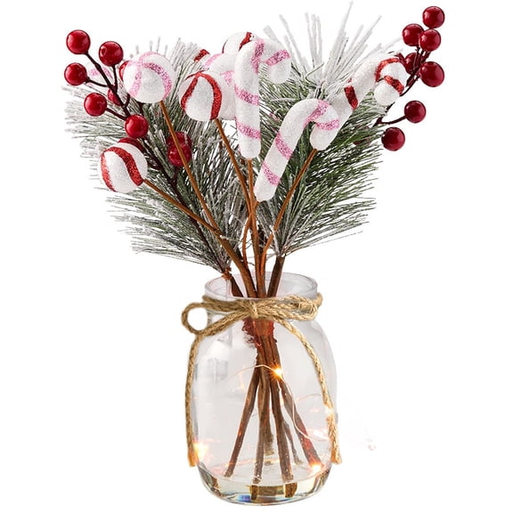 Christmas Fairy Light Vase