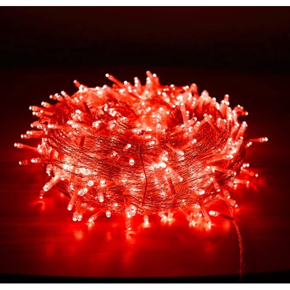 Christmas Fairy Lights, 10M 80 LED Christmas Tree String Lights with 2 Mode Decorative Christmas Lights USB for Christmas Tree Party Wedding Garden Decorate