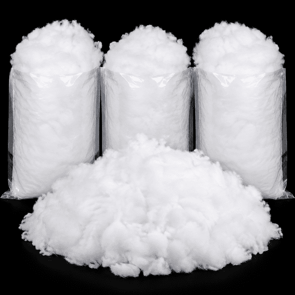 Christmas Fake Snow Decor Indoor Outdoor Soft Fluffy Cotton Snow Artificial Snow for Christmas Village Crafts Christmas Tree, Nativity and Winter Display Decorations