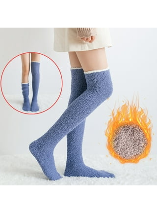 Women Woolen Yarn Knitted Footed Tights Pantyhose inter Warm