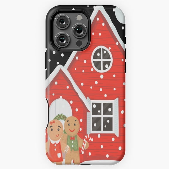 Christmas Family House Phone Case for iPhone 11 12 13 14 15 16 17 Pro Max