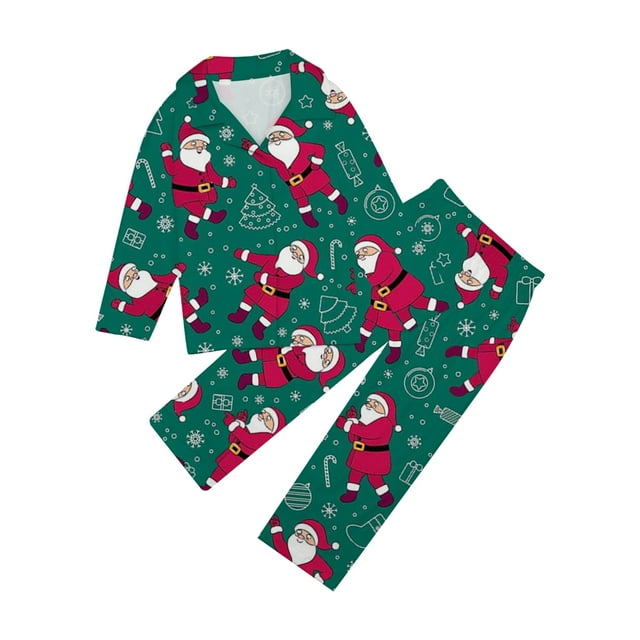 Christmas Family Matching Family Christmas Flannel Pajamas Set