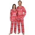 thumbnail image 1 of Christmas Family Matching Pajamas Long Sleeve Button Down Adult Couples PJs Novelty Sleepwear for Women/Men, 1 of 6