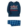 thumbnail image 1 of Christmas Family Matching Pajamas Long Sleeve Button Down Pj Set Festival Party Sleepwear, 1 of 4