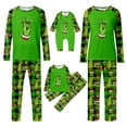 Christmas Family Matching Pajamas Set Adult Mens Womens Kids Baby