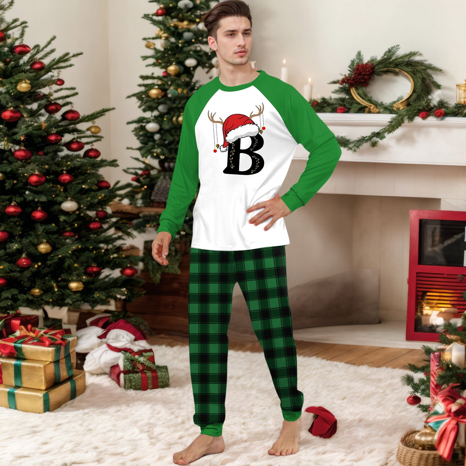 Christmas Family Matching Pajamas Sets for Adults and Kids Christmas