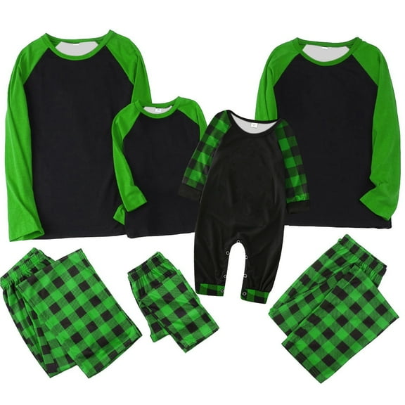 Christmas Family Matching Pajamas Sets DIY Printing, Print from Provided Picture, Warm & Loose & Skin-friendly, Long Sleeved Round Collar Pajamas Set, Xmas Festival Pjs, Christmas Theme Pajamas