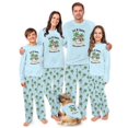 thumbnail image 1 of Christmas Family Matching Pajamas With Text Let It Snow… Somewhere Else, Fun Tropical Holiday, Size NB - Men 6XL, 1 of 7