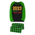 Christmas Family Pajamas 2025 Happy New Year Pajamas Set For Kids Green