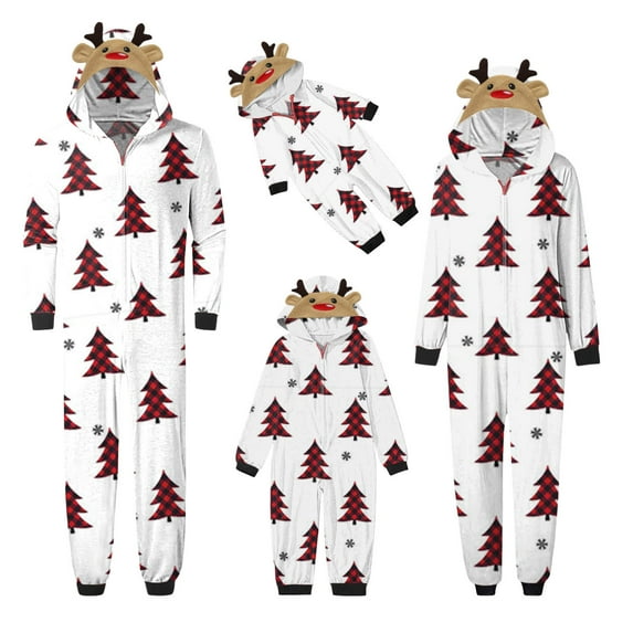Christmas Family Pajamas Holiday Christma Pajama Family Matching Pjs Set Sleepwear Xmas Jammies