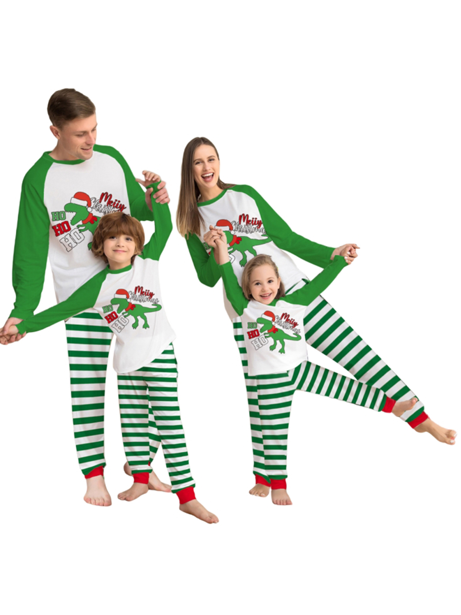 Christmas Family Pajamas Matching Holiday Pajama Xmas Sleepwear ...