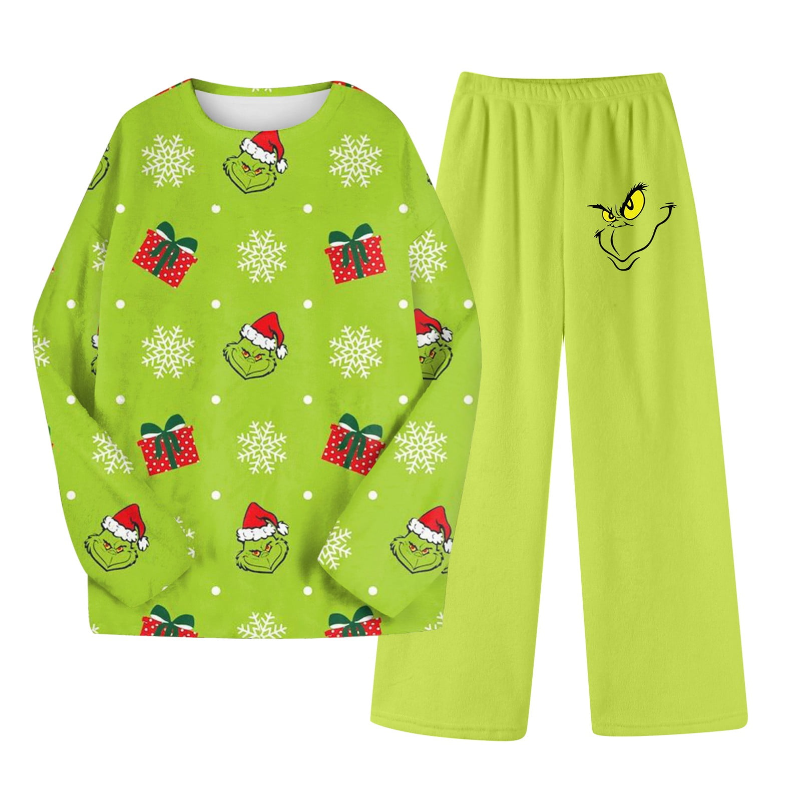 Christmas Family Pajamas Matching Set for Adult Kids Baby Festive
