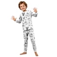 thumbnail image 1 of Christmas Family Pajamas Matching Set, Holiday Sleepwear Long Sleeve Jammies for Men Women Kids Christmas Eve Outfits, 1 of 6