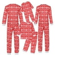 thumbnail image 1 of Christmas Family Pajamas Matching Set Print Tops and Elastic Pants, 1 of 10