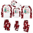 thumbnail image 1 of Christmas Family Pajamas Matching Sets Cute 2 Piece Xmas Pjs Holiday Long Sleeve Tops and Bottoms Fashion Crewneck Sleepwear Comfy Loungewear for Adults, 1 of 6