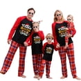 thumbnail image 1 of Christmas Family Pajamas Matching Sets, Festive Xmas Jammies Sets for the Whole Family Holiday Pjs Christmas Set, 1 of 7