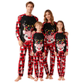 thumbnail image 1 of Christmas Family Pajamas Set Deer Print Long Sleeve Pullover Top Pant, 1 of 10