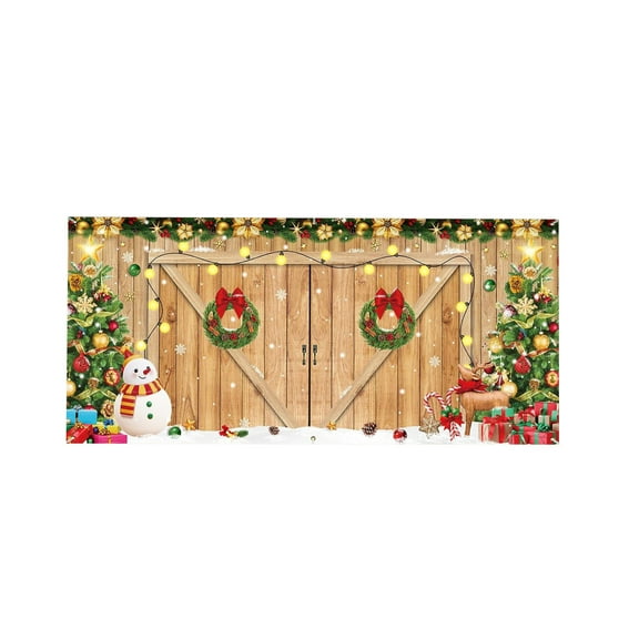 Christmas Family Party Backdrop Banner, Fireplace Photo Backdrop Vintage Christmas Decoration Photography Backdrop Holiday Photography Favor