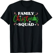 FLAICU Christmas Family Squad Shirts, Men Women Kids Xmas Matching T-Shirt