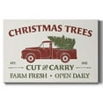 thumbnail image 1 of Christmas Farm Sign Collection A- Gallery Wrapped Canvas, 1 of 9