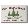 thumbnail image 1 of Christmas Farm Sign I- Gallery Wrapped Canvas, 1 of 9
