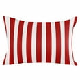 thumbnail image 1 of Christmas Farmhouse Red White Stripes Standard Size Pillow Cover, Pillowcase Protectors with Zipper, Breathable Decorative Throw Pillow Case Cover, Pillow Shams for Couch Sofa 20x26Inch, 1 of 7