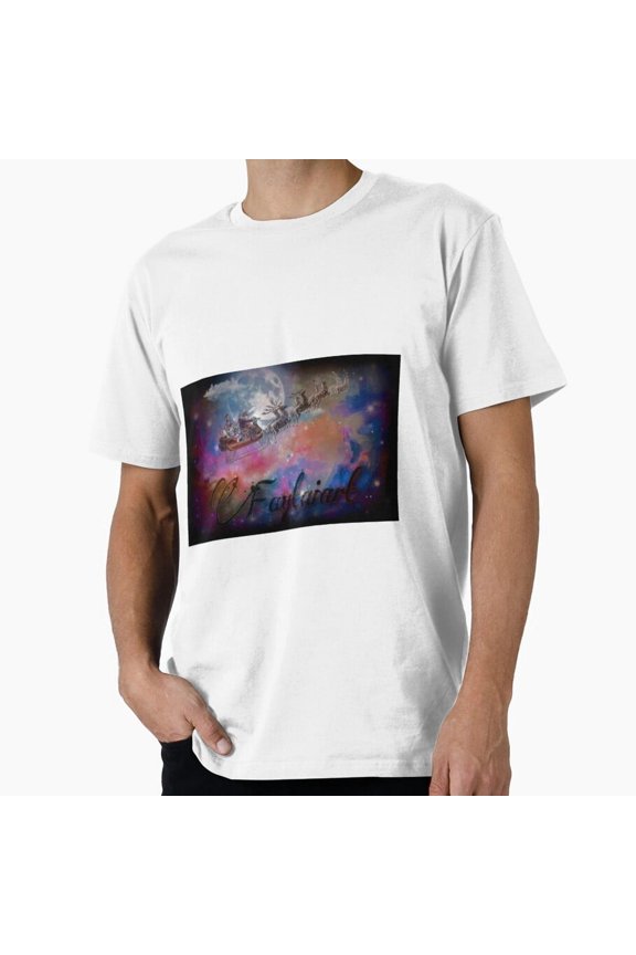 Christmas Father Figure Classic Folklore Winter Festive Illustration Unisex T-Shirt, up to size 5XL