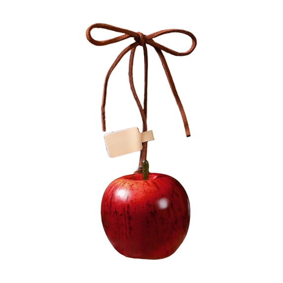 Christmas Faux Apple Ornament – Decorative Foam Pendant for Tree, Home or Car – Unique Holiday Hanging Decorations