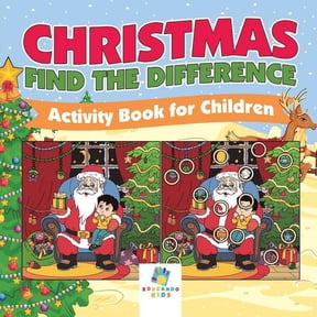 Christmas Find the Difference Activity Book for Children, (Paperback)