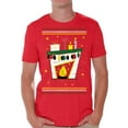 thumbnail image 1 of Christmas Fireplace T-Shirt for Men Merry Christmas Men Shirt Happy New Year 2021 Tee for Him Cozy Fireplace Funny Xmas 2020 Men's Top Happy Holidays Edition Xmas Party Outfit, 1 of 4