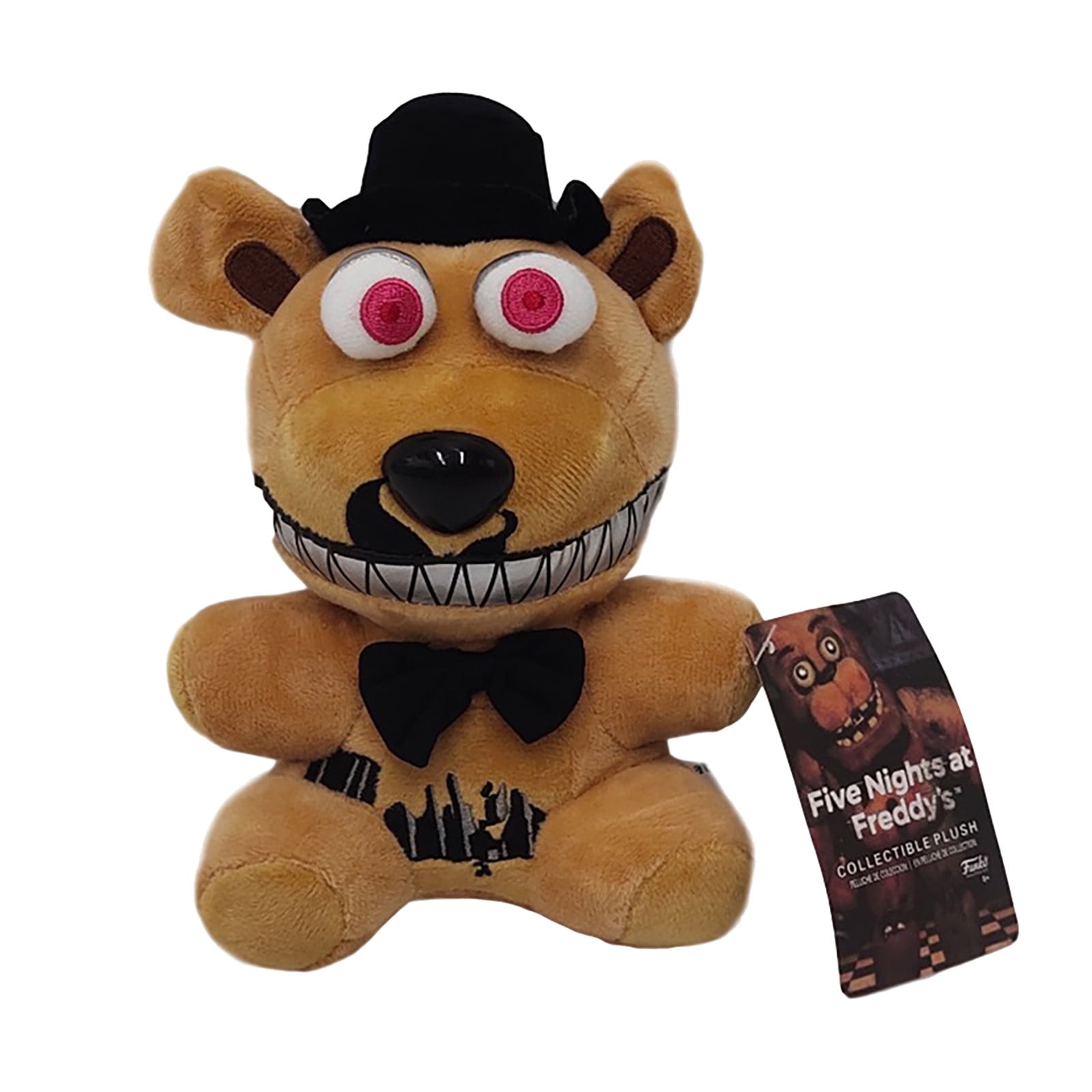 Fredbear Plush, Brown Bear FNAF Series Doll Plush Toys 7 Inch