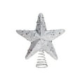 thumbnail image 1 of Christmas Five-Pointed Star Tree Topper, Sequin Foam Hollow Lace Structure With Dazzling Light Reflections, Window Desktop Party Bookshelf Decoration For Festive Ambiance, 1 of 5