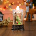 thumbnail image 1 of Christmas Flameless Candles LED Battery Operated Candles Lighted Flickering Xmas Tree Snowman SnowGlobe for Home Holiday Party Christmas Decor, 1 of 5