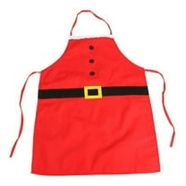 Christmas Flannel Apron For Women Kitchen And Restaurant Cooking Bib Design
