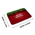 thumbnail image 1 of Christmas Flannel Floor Mat Bathroom Entrance Absorbent Non Slip Mat Entrance Mat Bedroom Bedside Mat, 1 of 2