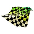 thumbnail image 1 of Christmas Fleece Blanket Green Flannel Throw Holiday Warm Blanket Machine Washable Sofa Decorative Throw, 1 of 5