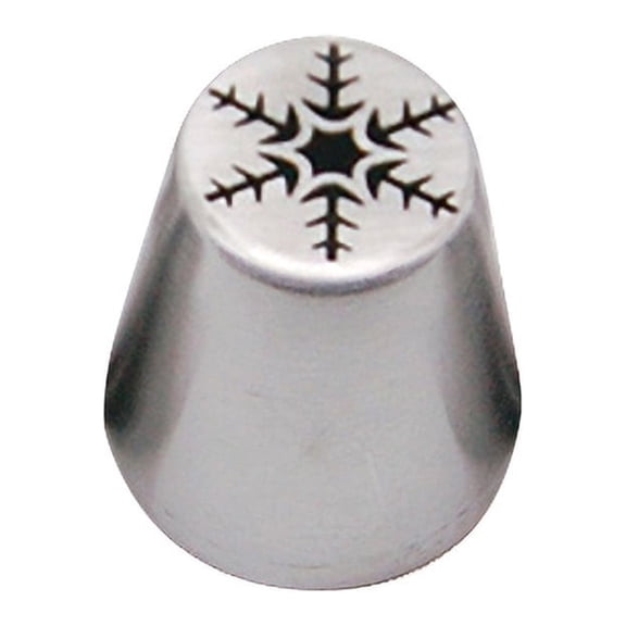 Christmas Flower Icing Piping Nozzles Cake Decoration Tips Baking Tools 304 Stainless Steel Pastry Bag Converter for Holiday Fun