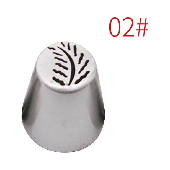 Christmas Flower Icing Piping Nozzles - Cake Decoration Tips, Stainless Steel Pastry Nozzles Set, Baking Tools, 304 Stainless Steel, Food Safe, Perfect for Holiday Cookies & Cupcakes