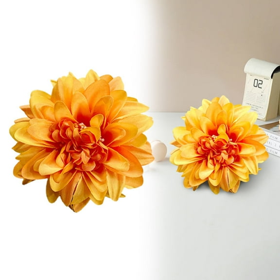 Christmas Flowers Artificial Clearance! 1X Artificial Flower Champagne Artificial Flowers Silk Flowers Faux Heads for Table Centerpiece Floral Arrangements Wedding Home Decoration