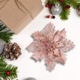 thumbnail image 1 of Christmas Flowers Christmas Decor Christmas Tree Decorations Garland Decoration Glitter Christmas Ornaments Artificial Flowers Christmas Decorations Indoor Wreath Decor, 1 of 5