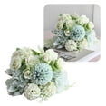 thumbnail image 1 of Christmas Flowers for Decoration Artificial Flowers Bouquet Peony Silk Hydrangea Wildflowers Arrangements With Stems For Wedding Home Centerpieces Decor Indoor, 1 of 7