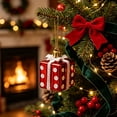 thumbnail image 1 of Christmas Foam Hanging Ornaments Santa Snowman Candy Cane Pendants Festive Tree Decor for Indoor Xmas Party Holiday Scene Layout Decoration, 1 of 6