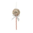 thumbnail image 1 of Christmas Foam Ornament – Lightweight Hanging Pendant for Tree, Wreath, or Garland, Holiday Decoration in Sky Blue, Gold, White, Coffee & Pink (10.24x6.3in), 1 of 5