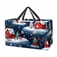 thumbnail image 1 of Christmas Foldable Reusable Large Capacity Oxford Cloth Storage Bin, Laundry Basket, 1 of 7