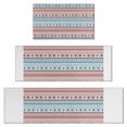 thumbnail image 1 of Christmas Folk Pattern Kitchen Rugs Sets Of 3,Kitchen Runner Rugs Non Skid Washable,Decorative Kitchen Floor Mats for Kitchen,Sink,Laundry,17"x30"+ 17"x47" + 17"x59", 1 of 6